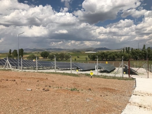 Afyon Karahisar Belediyesi 240 kW Güneş Enerji Santrali-EPC